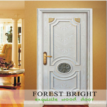 Copetitive Price Door, White Primed Rasied Moldura Craftsman Door